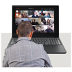 image of zoom meeting