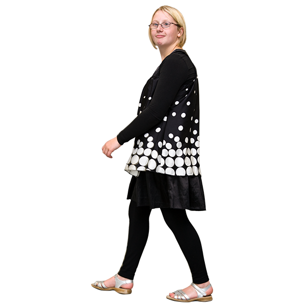 woman walking
