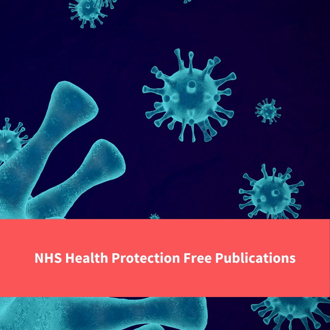 text reads "nhs health protection free publications"